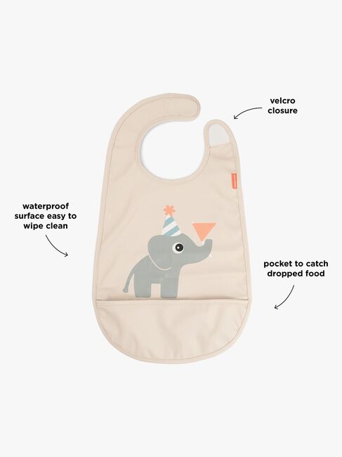 Done By Deer Celebration Lätzchen, Sand