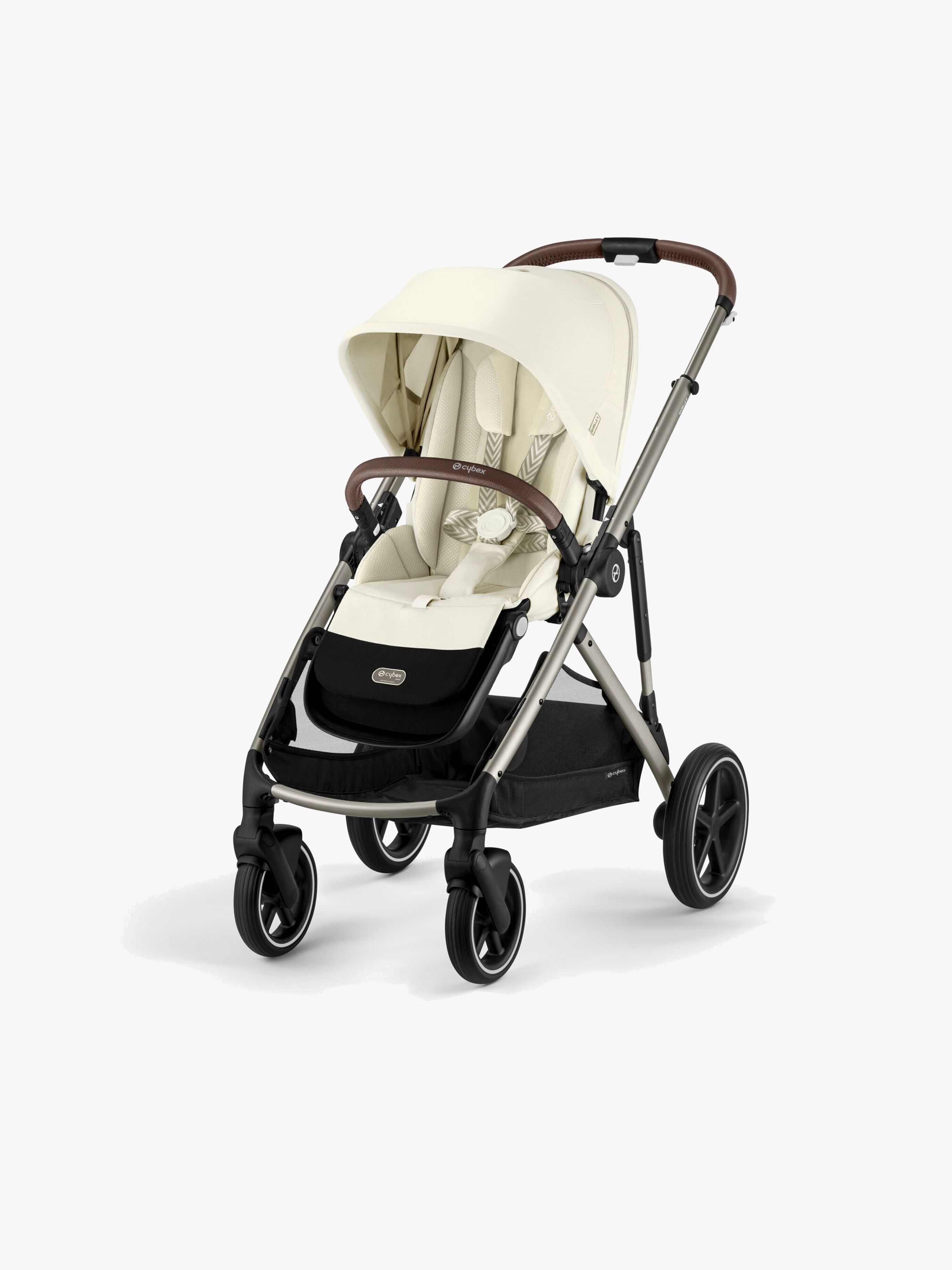 Cybex GAZELLE S Kinderwagen, Seashell Beige/Taupe