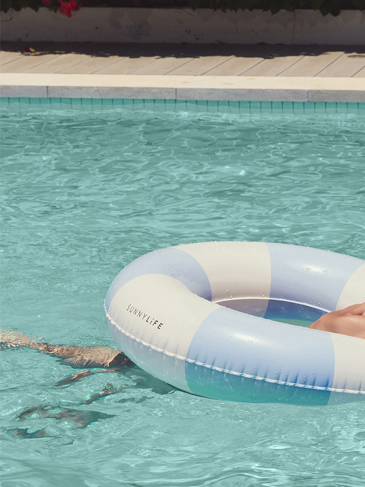SUNNYLiFE Schwimmring, La Mer Blue