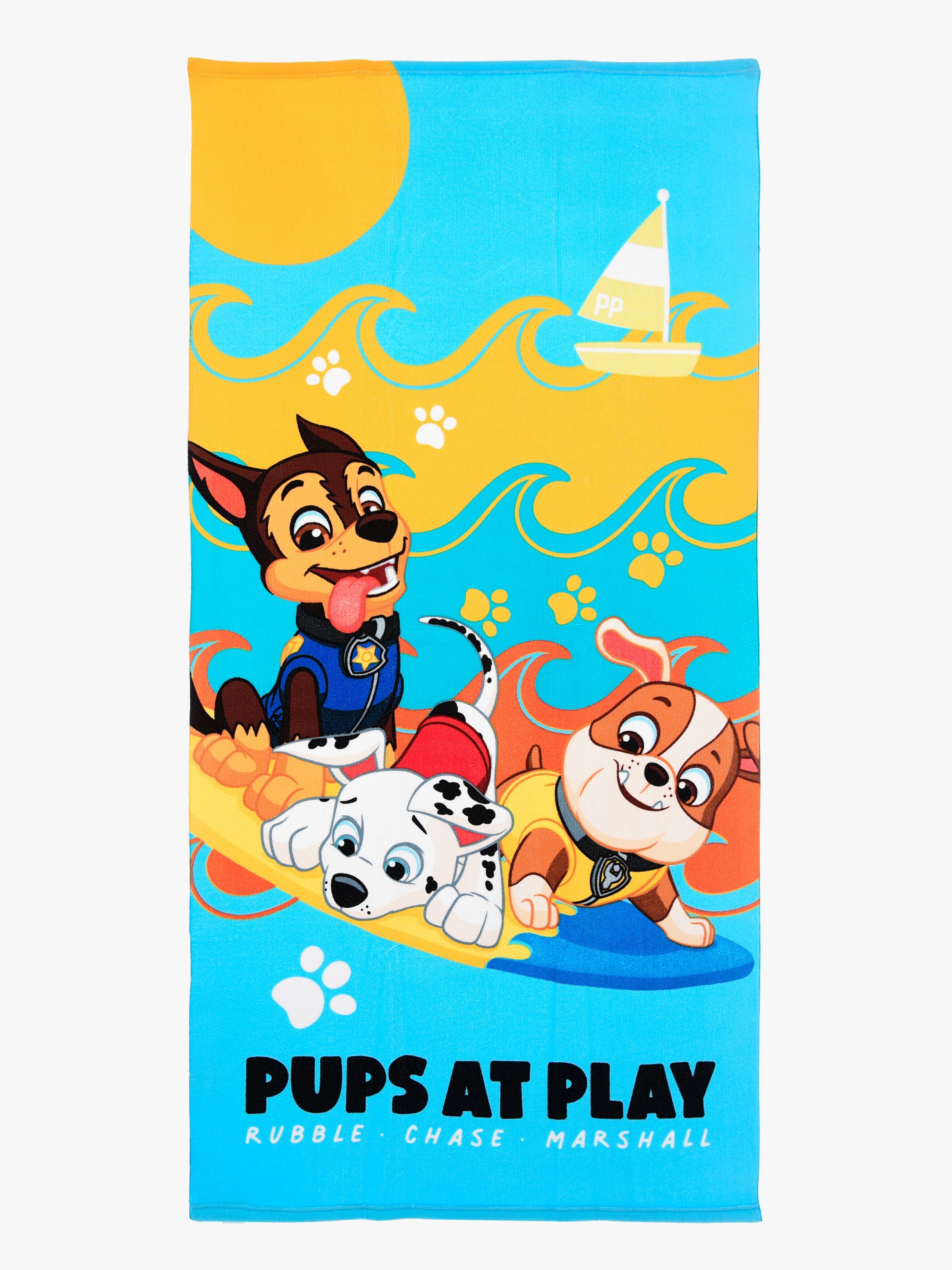 Paw Patrol Strandhandtuch, Blau