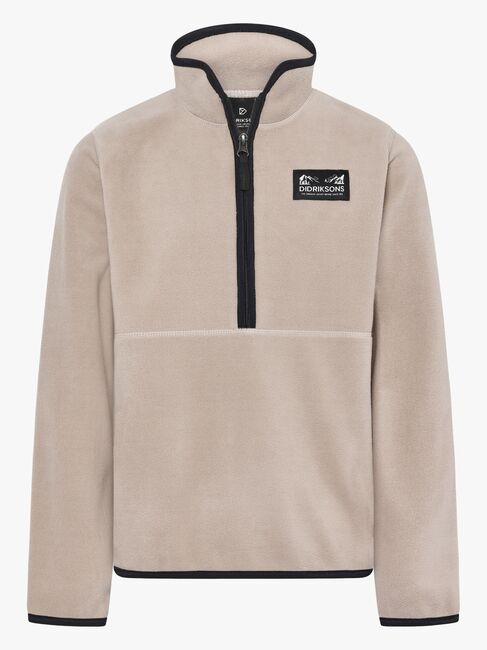 Didriksons Rubi Fleece-Pullover, Beach Beige
