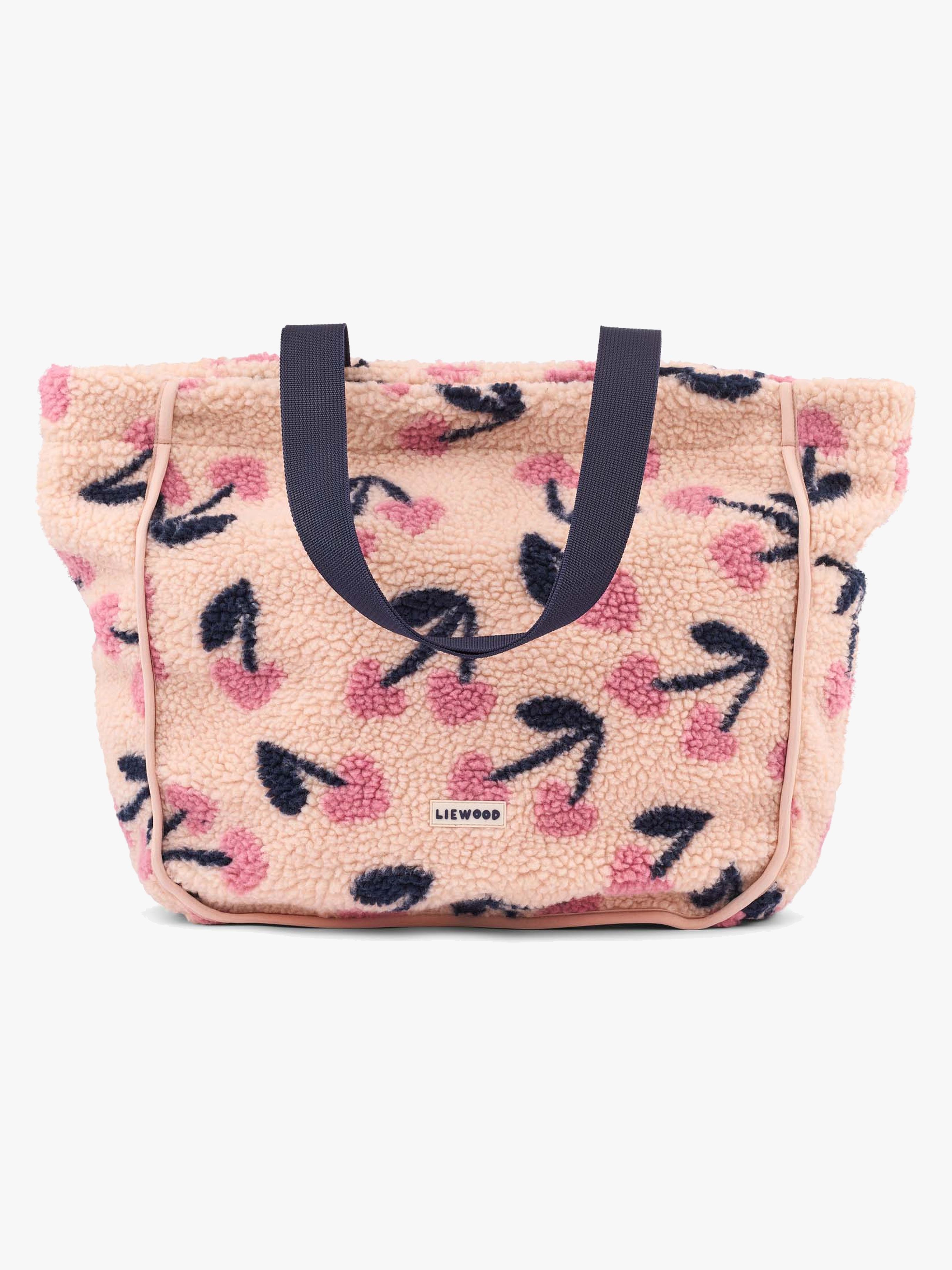 Liewood Reed Teddyfleece Tragetasche, Rosa