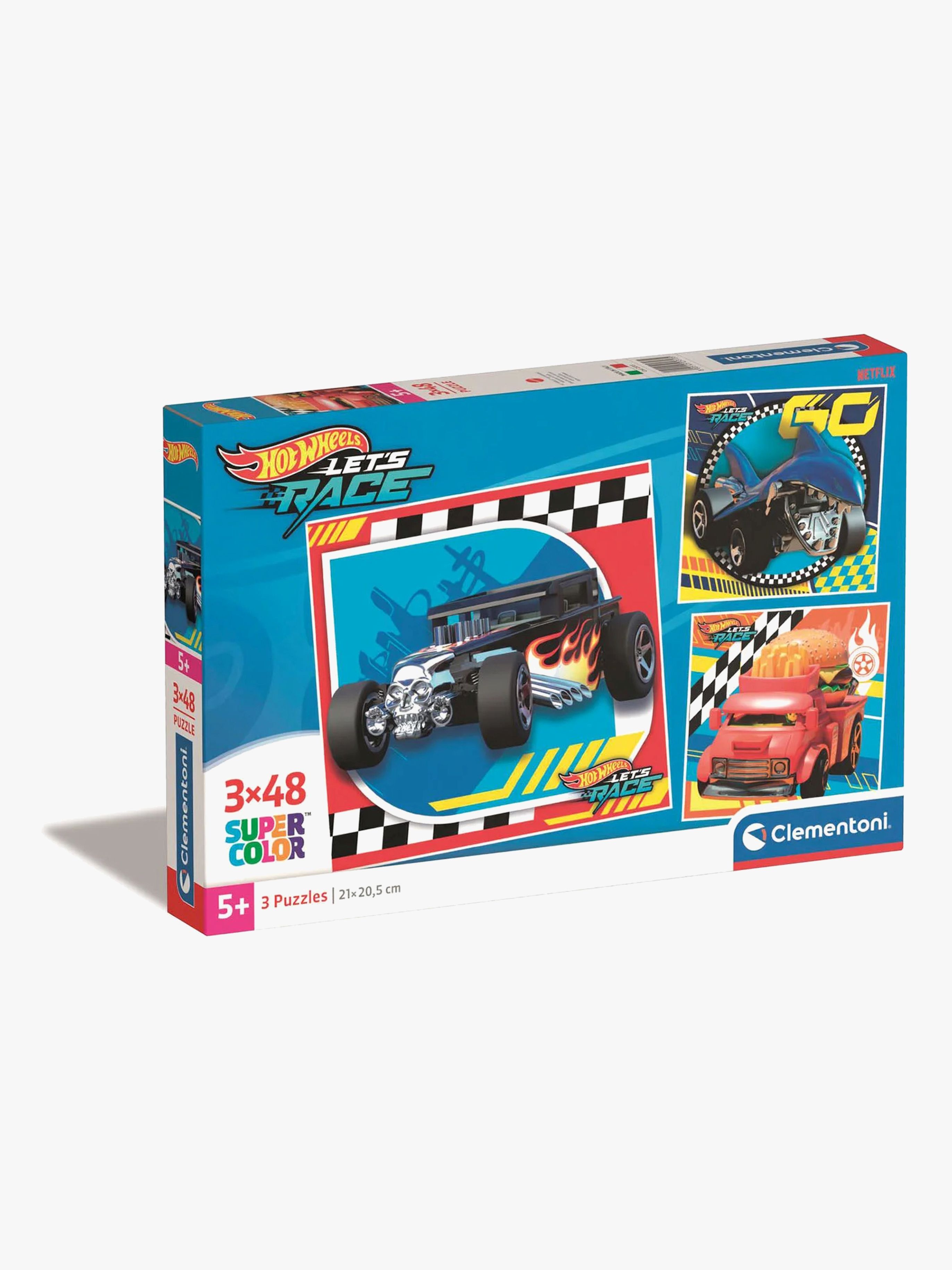 Hot Wheels Puzzle 3x48