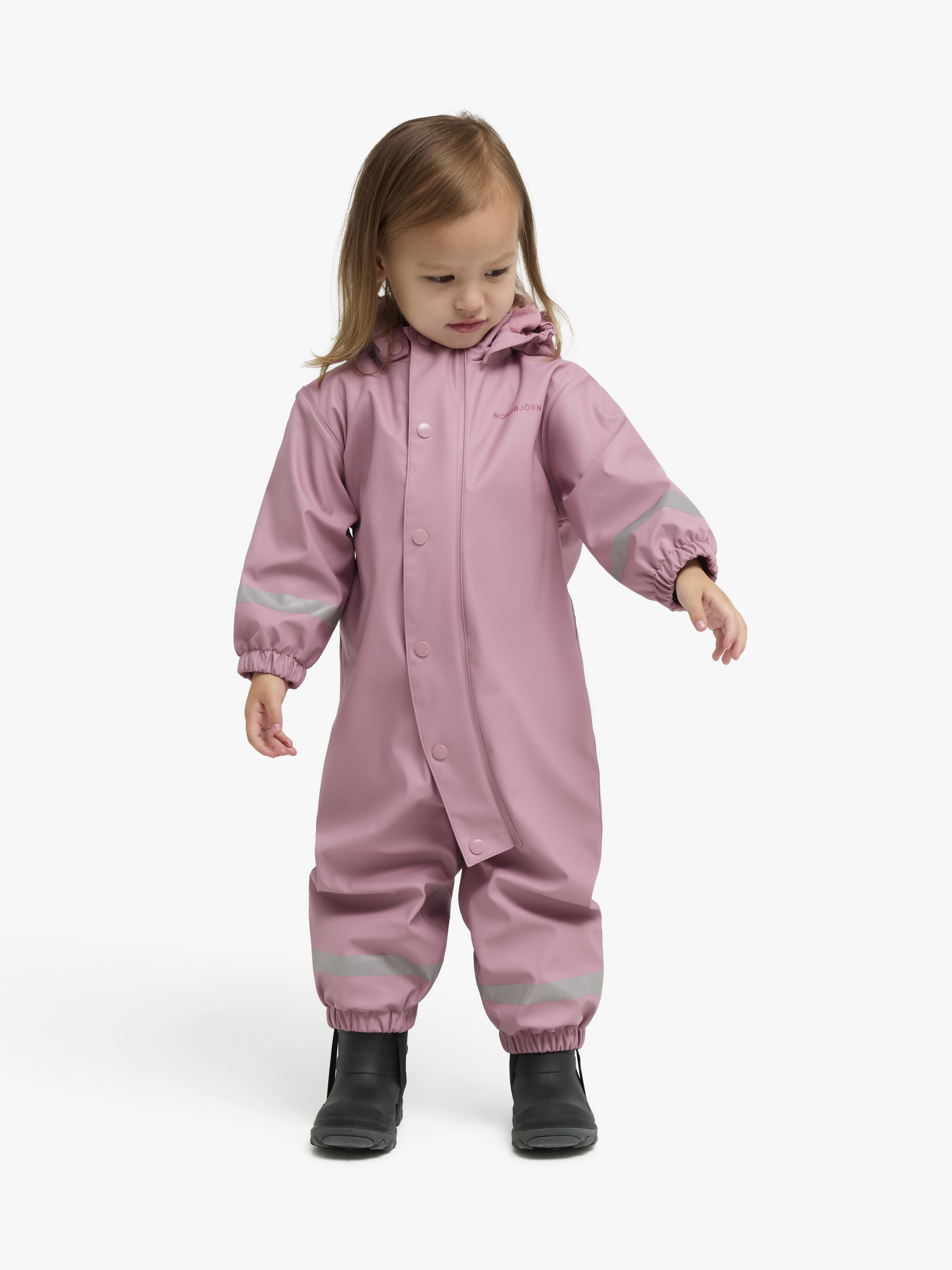 Nordbjörn Nordsjön Gefütterter Regenoverall, Rosa, 110