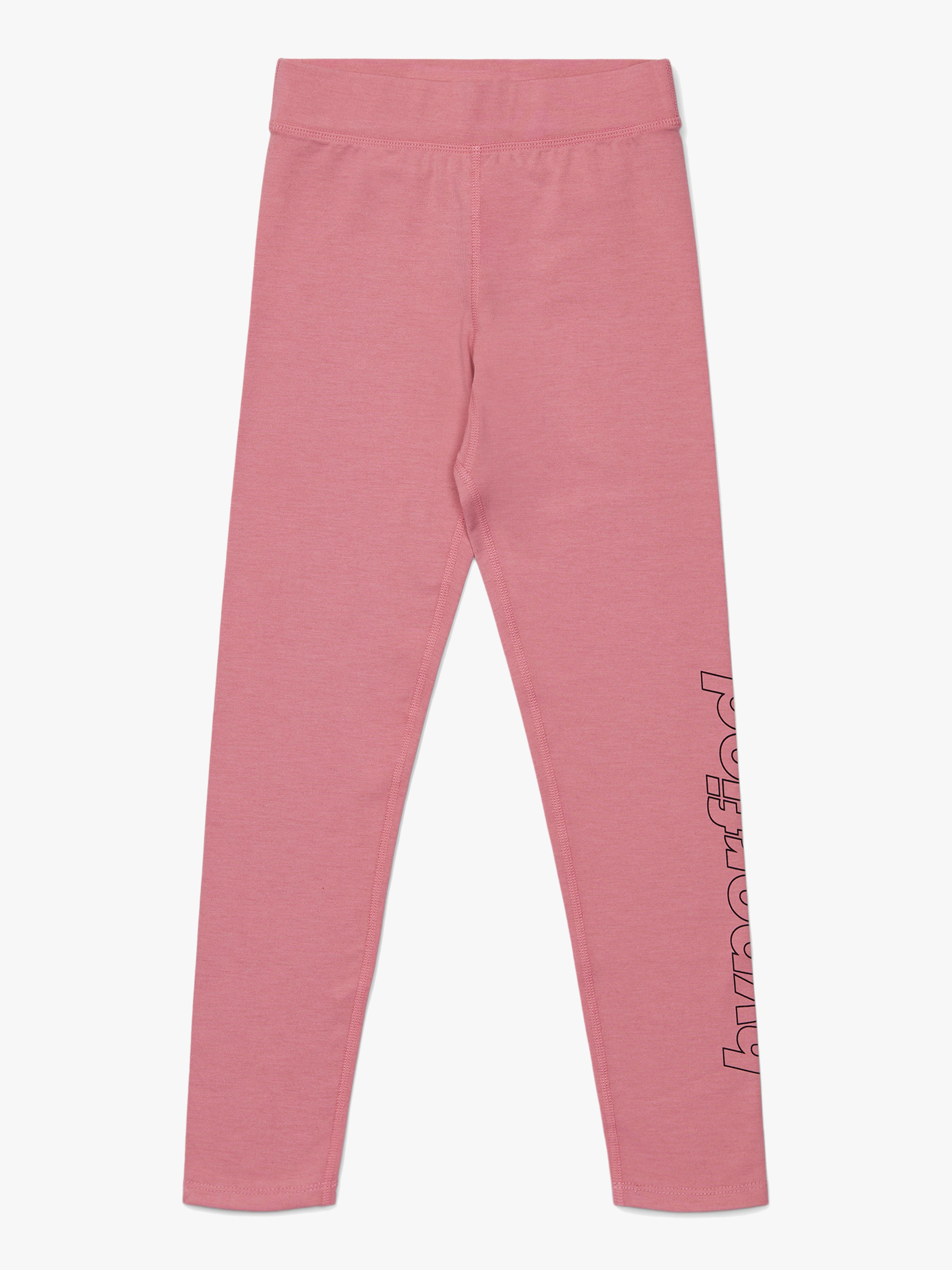 Jersey Logo Tights, Blush 110–116