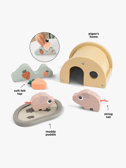 Done By Deer Bauernhof Spielset Schwein