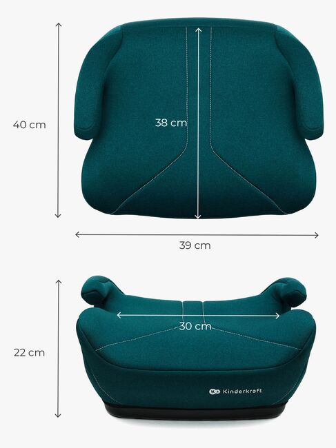 Kinderkraft I-BOOST 2 i-Size Sitzerhöhung, Grün