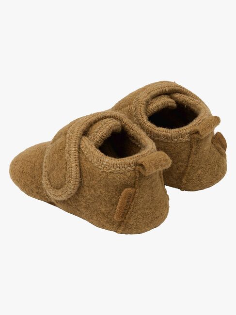 Mikk-Line Hausschuhe Wolle, Medal Bronze