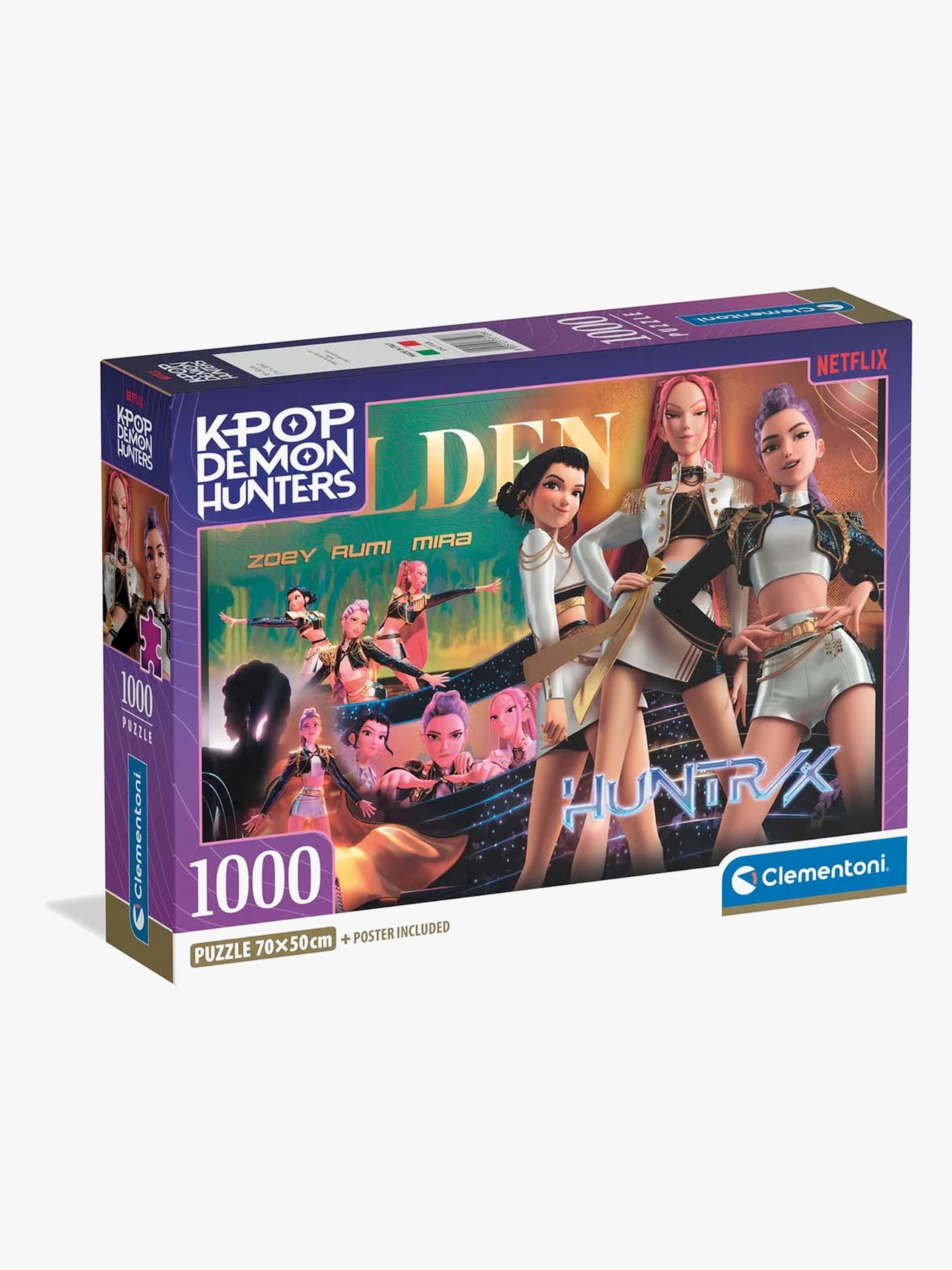 Clementoni K-Pop Demon Hunters Puzzle 1000 Teile