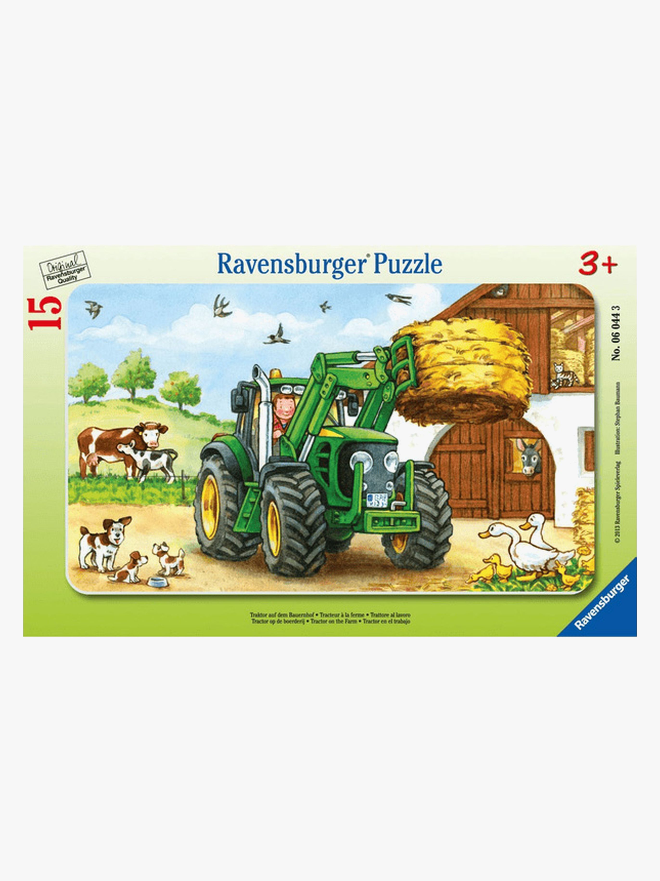 Ravensburger Puzzle Traktor auf dem Bauernhof 15 Teile