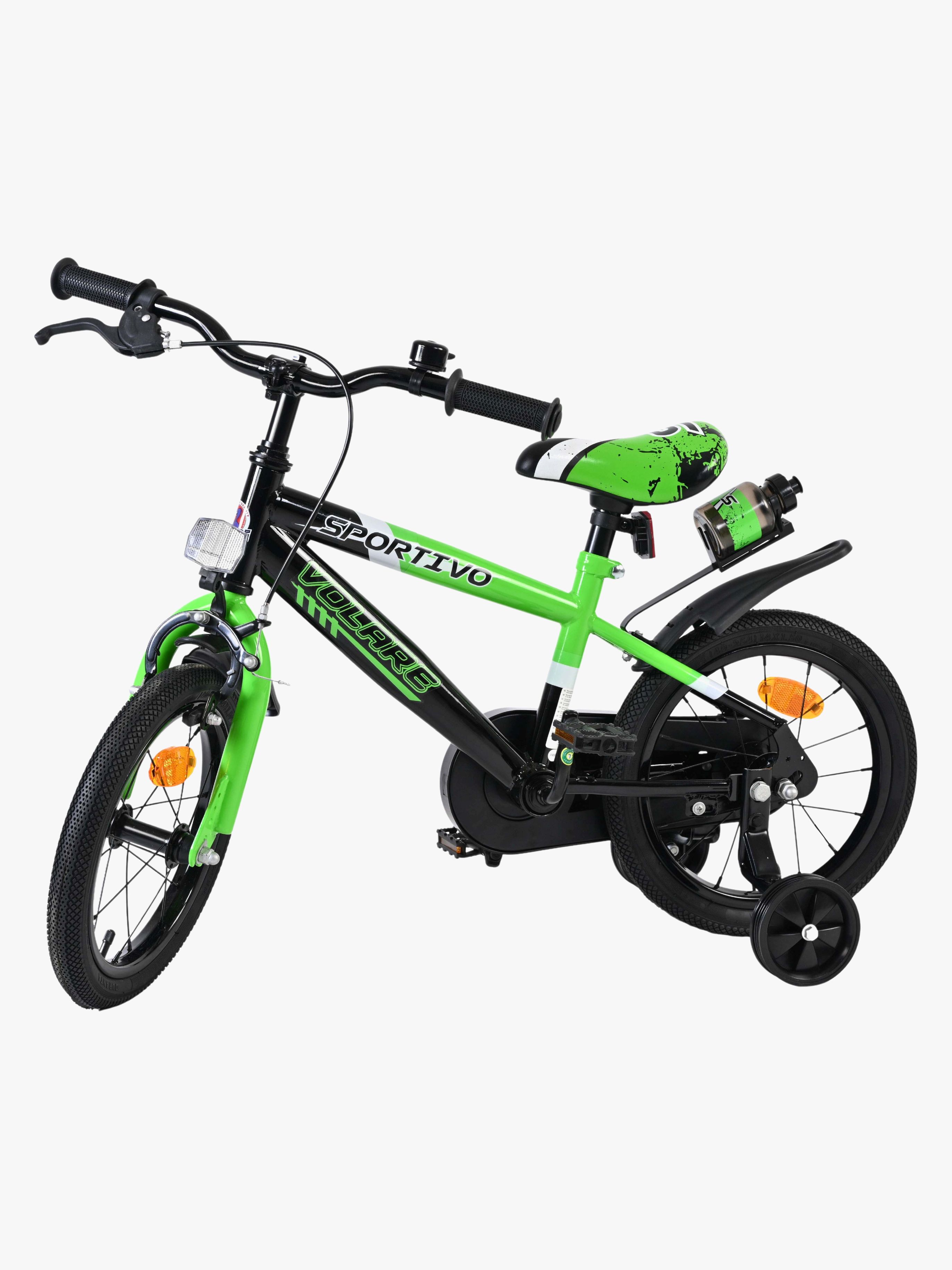 Sportivo Kinderfahrrad 14 Zoll, Grün