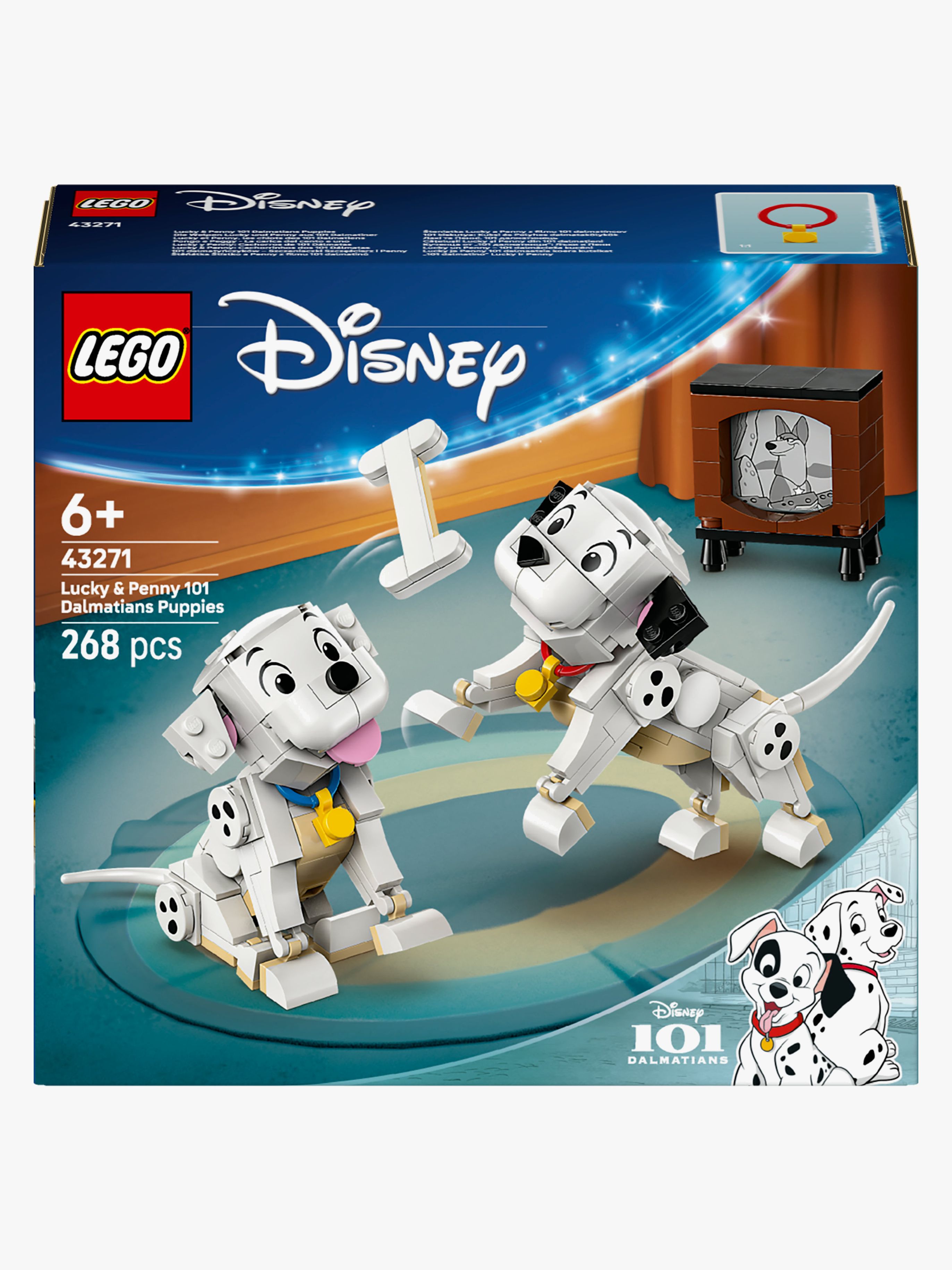 Disney Classic 43271 Die Welpen Lucky und Penny aus 101 Dalmatiner