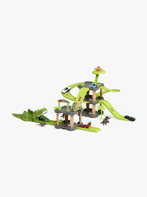 Alex's Garage Dinosaur Autorennbahn & Garage XL