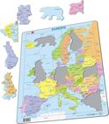 Larsen Europa Rahmenpuzzle 37 Teile