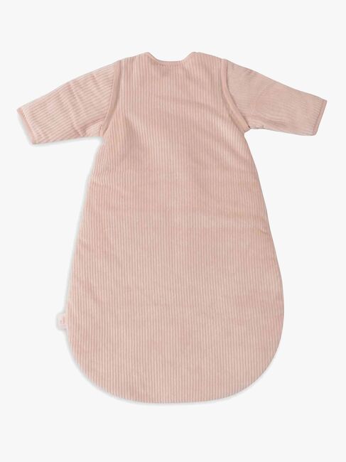 Jollein Schlafsack mit abnehmbaren Ärmeln Rund 90 cm, Rib Wild Rose