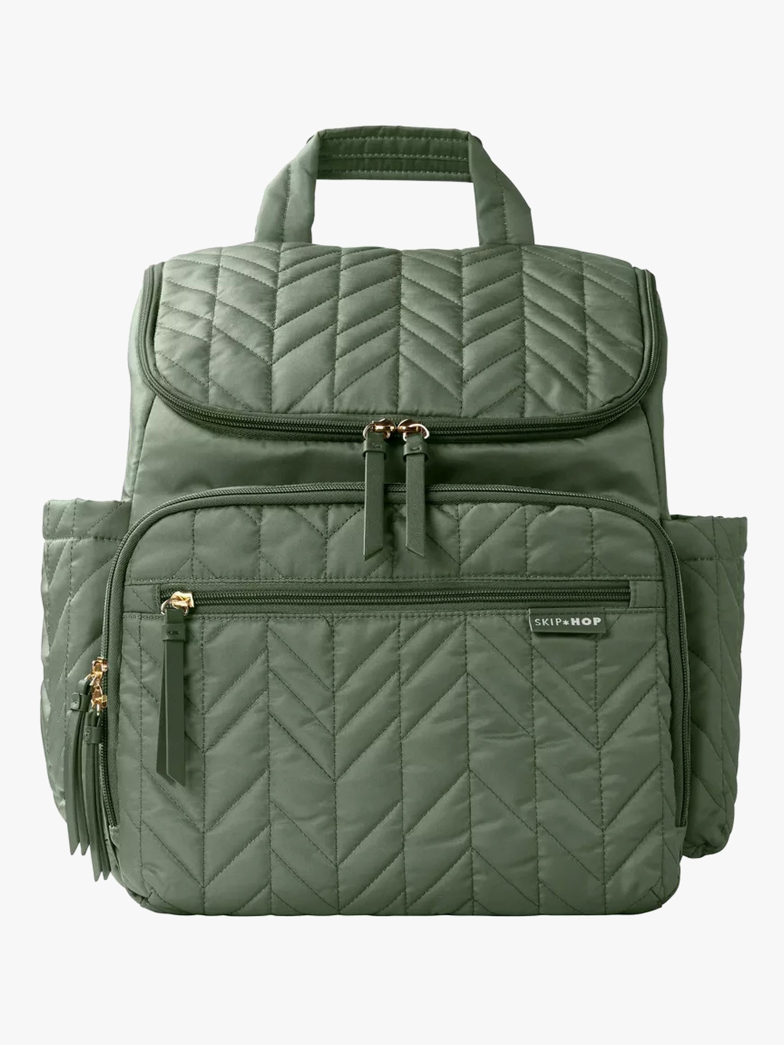 SkipHop Forma Rucksack Wickeltasche, Sage