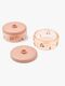 LIEWOOD Dominique Tritan Snackbox 500 ml 2er-Pack, Peach/Sea shell