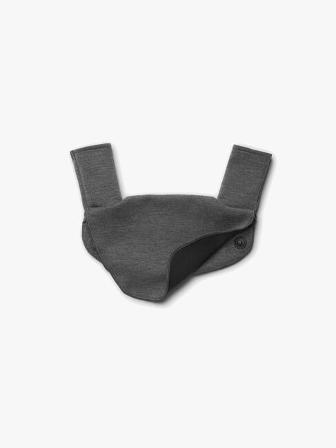 BabyBjörn Lätzchen für Harmony Babytrage Jersey, Dunkelgrau