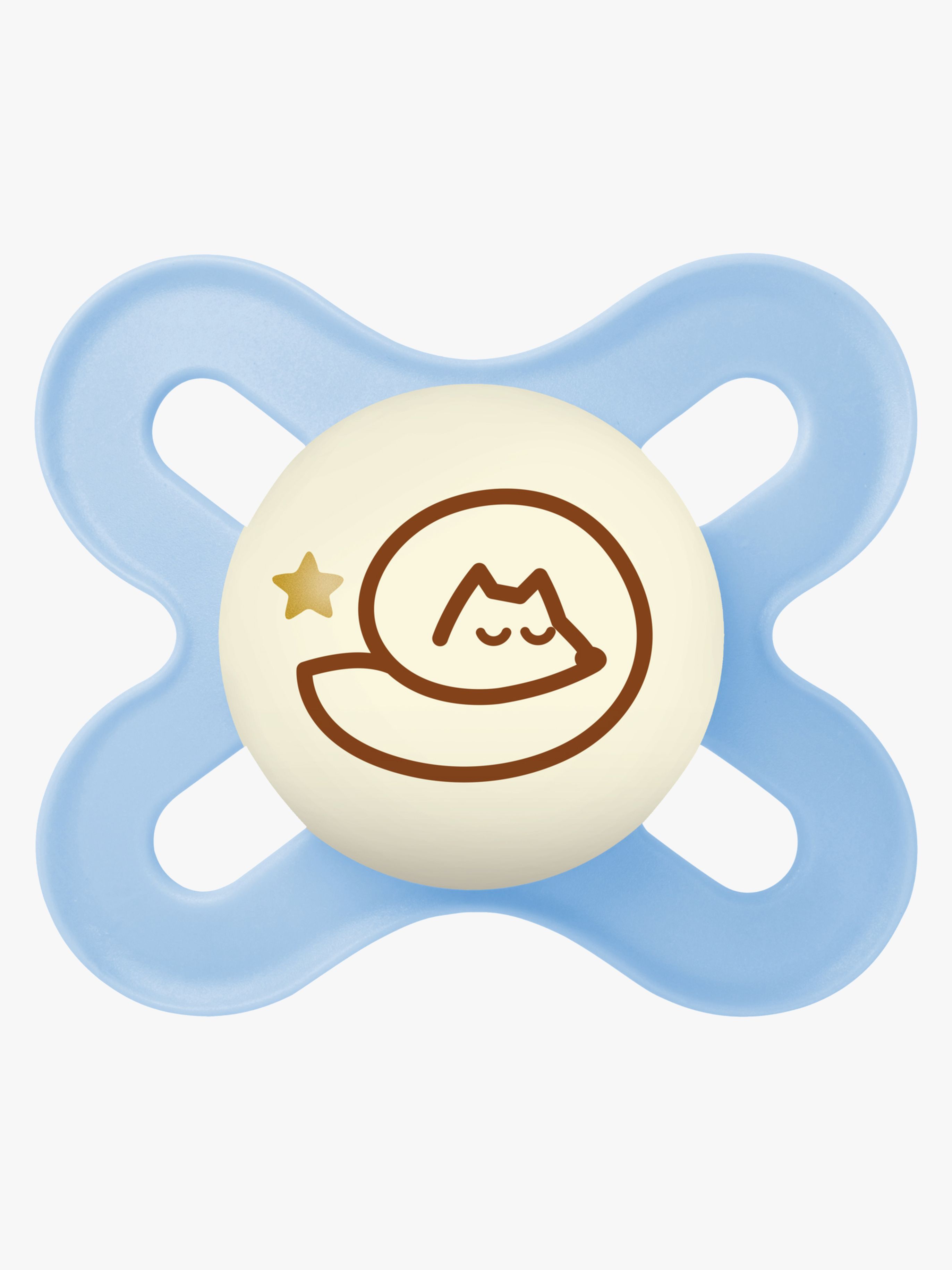 MAM Start Night Schnuller 0-2m, Blue