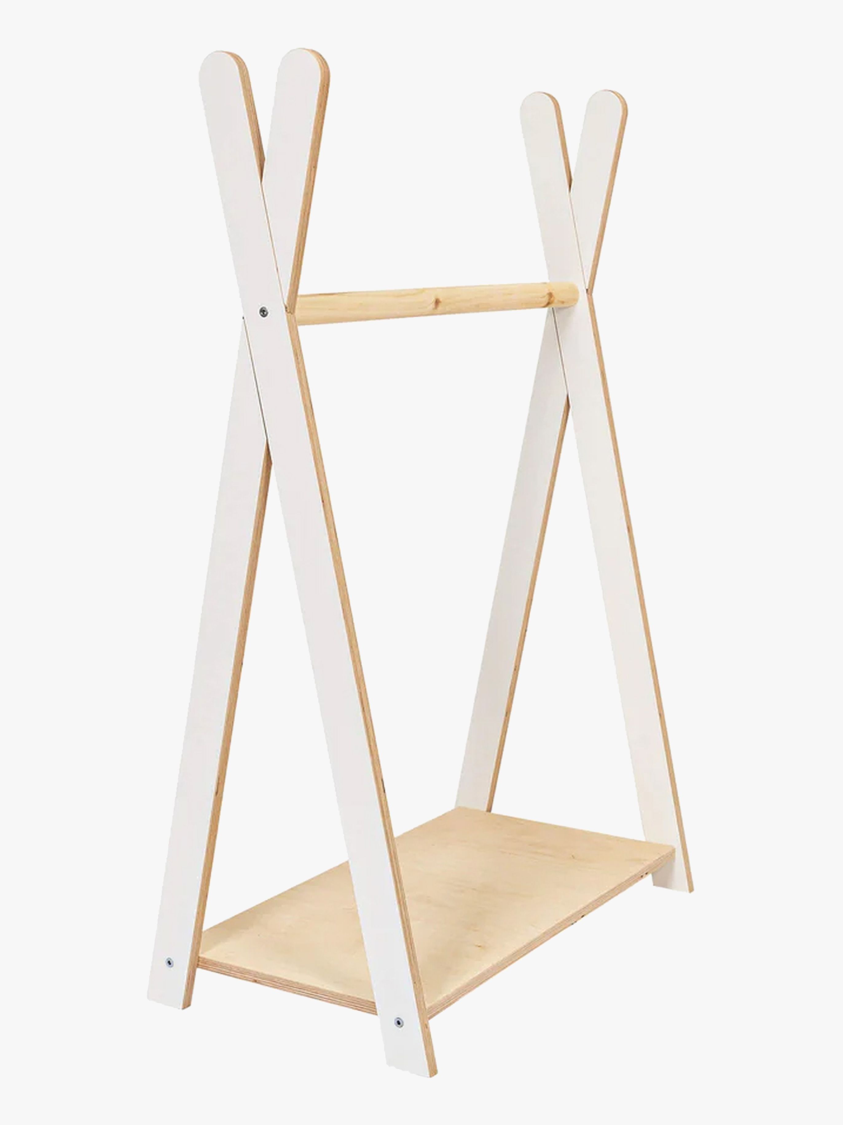 Tipi Kleiderständer S, Weiß, Kinderzimmerschrank, Kinderzimmer