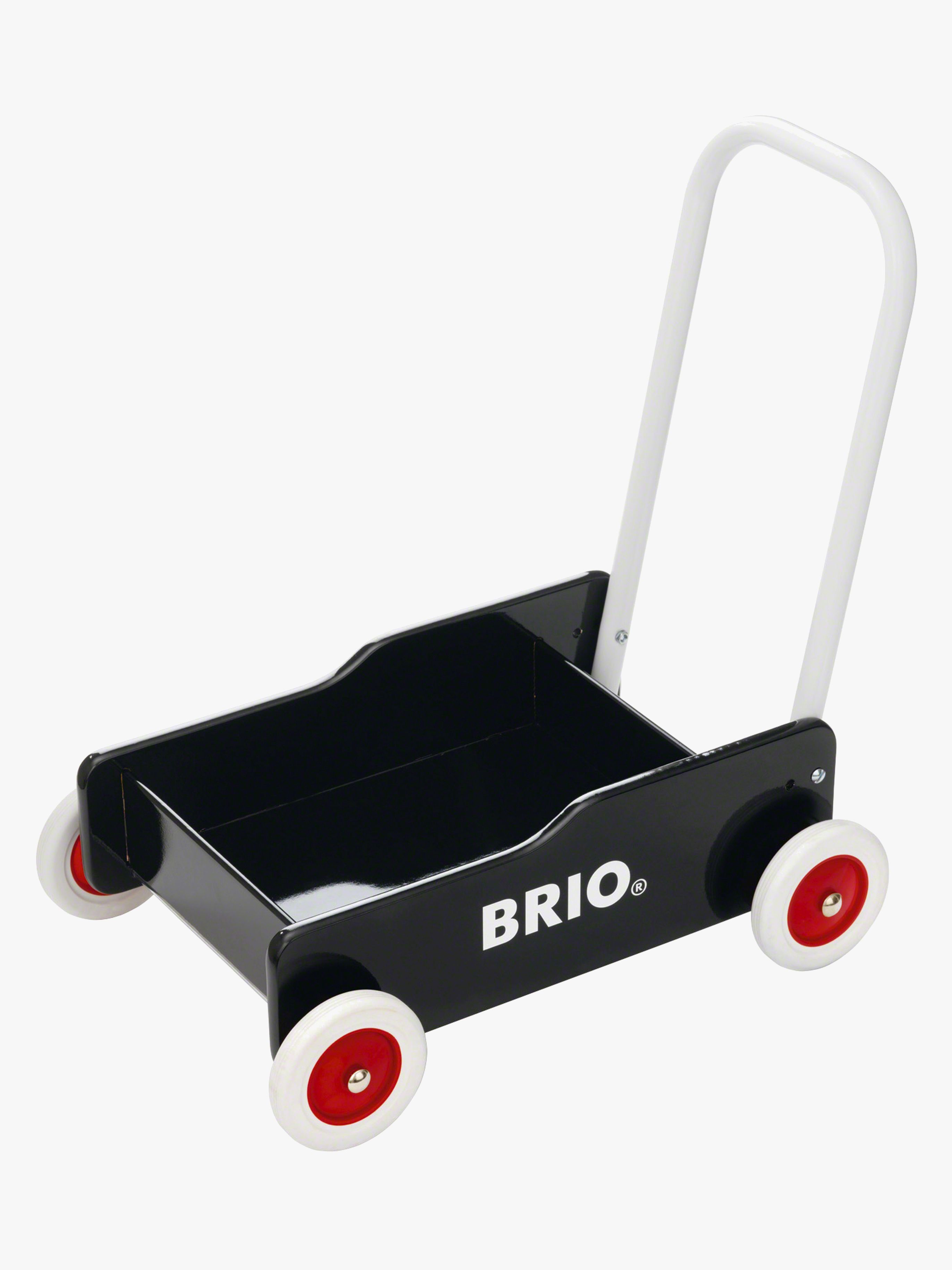BRIO Lauflernwagen, Schwarz, Babyspielzeug