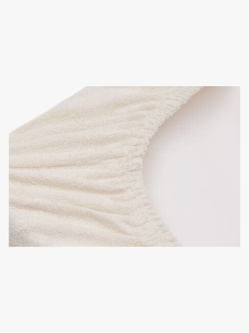 Jollein Wickelauflagenbezüge 50x70cm 2er-Pack, Milky Coffee/Ivory