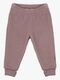 Mikk-Line Wollfilz-Hose Baby, Twilight Mauve