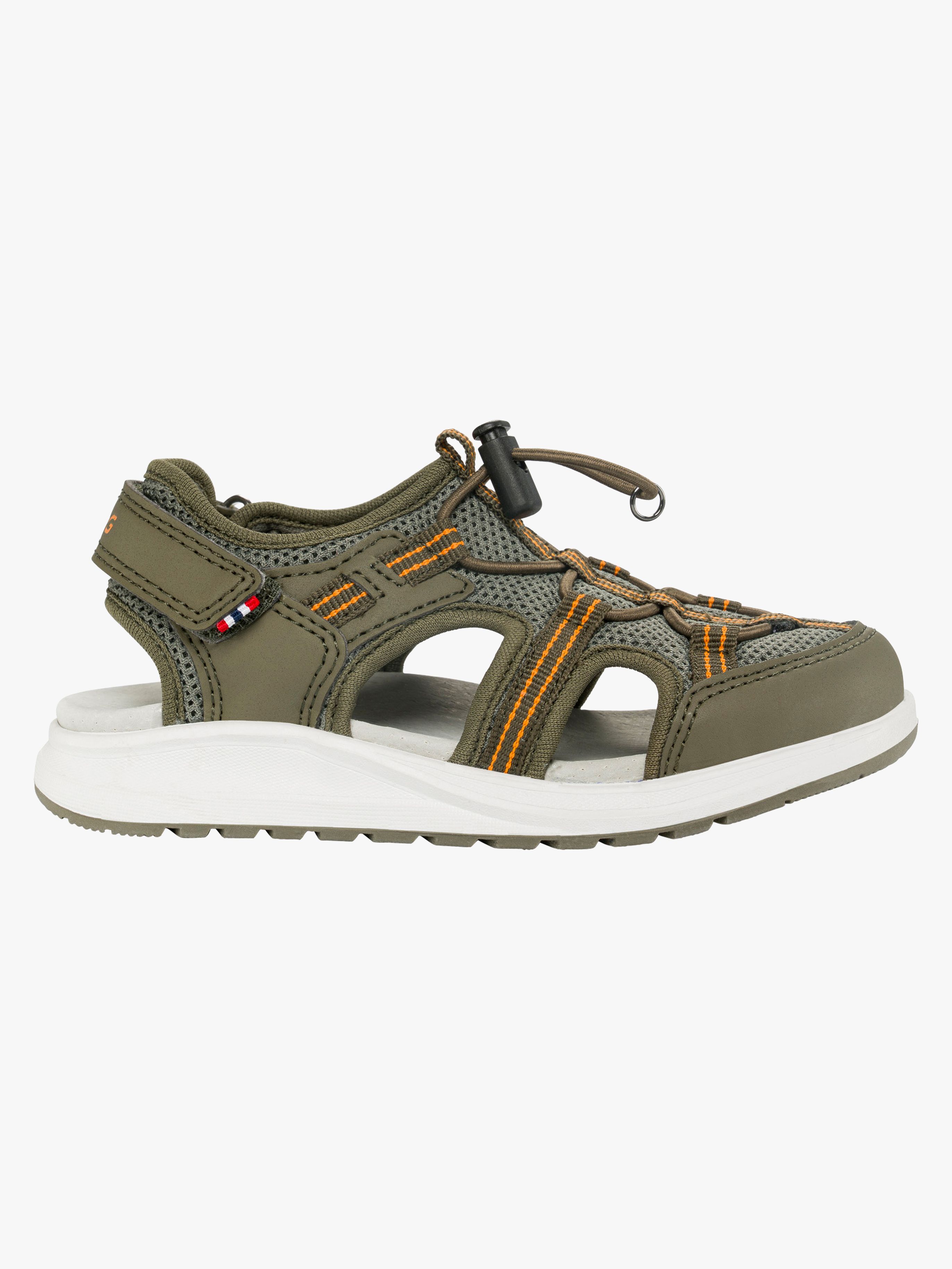 Viking Thrill 1V SL Kinder Sandalen, Olive, 28