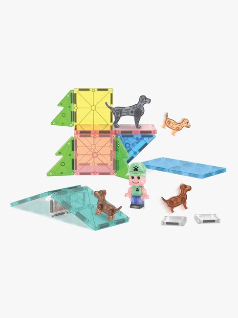 MAGNA-TILES Hundepark Magnetische Bauteile 27 Teile