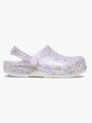 Crocs Classic Fantasy Glitter Kids Sandalen, White