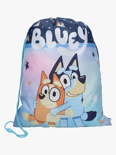 Bluey Turnbeutel Smoochy Kiss, Blau