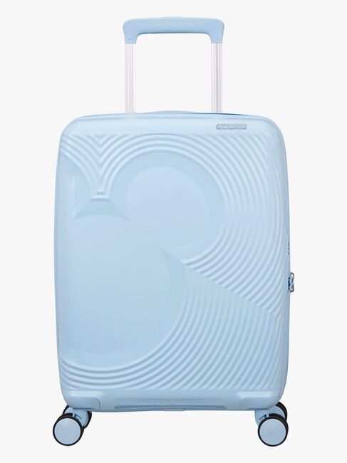 American Tourister Mickey Magic Spinner Koffer 37-44L, Pastel Blue