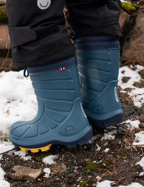 Viking Extreme Gefütterte Gummistiefel, Petrol