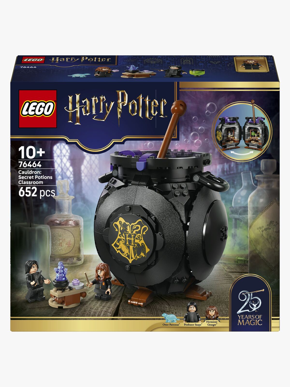 LEGO Harry Potter 76464 Kessel: Geheimes Klassenzimmer für Zaubertränke