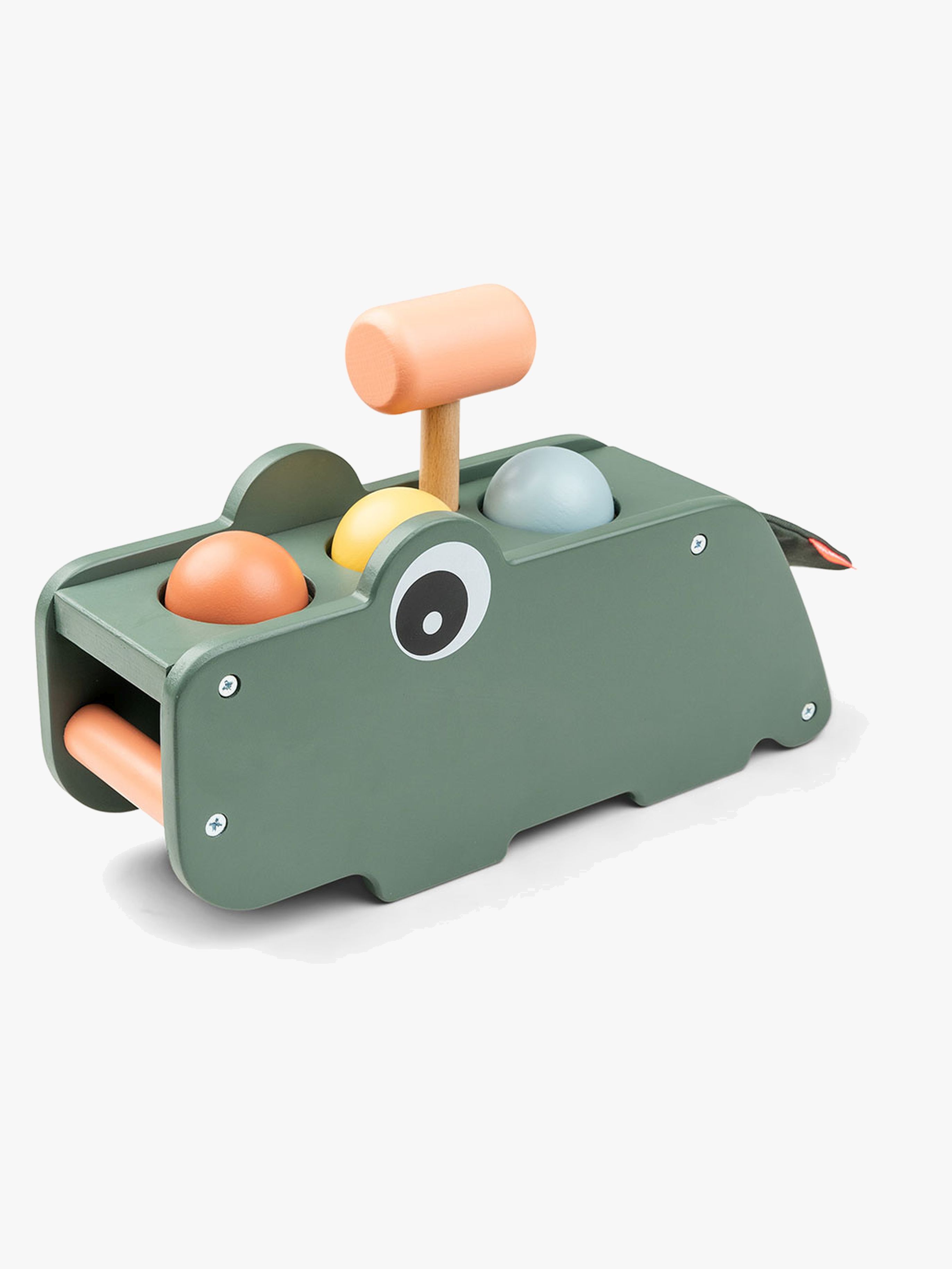 Hammerbank Croco, Grün, Babyspielzeug