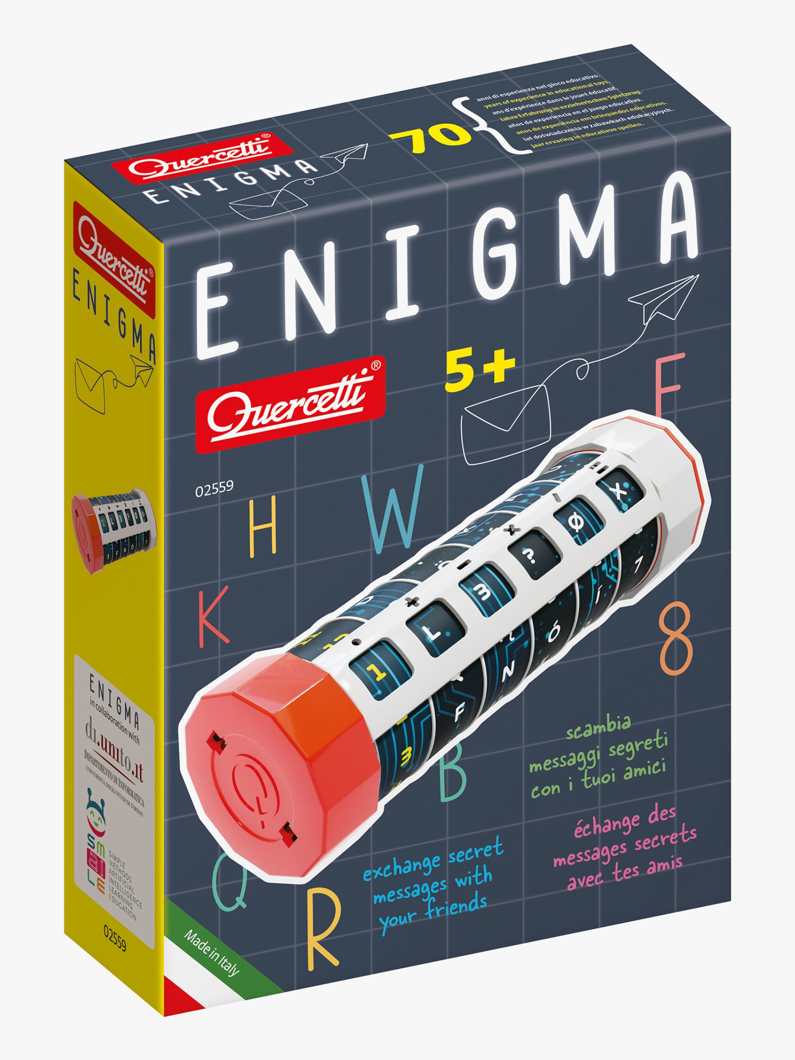 Quercetti Enigma Schreibmaschine