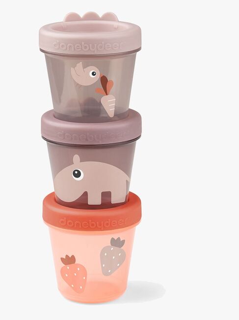 Done By Deer Ozzo Snackboxen 3er-Pack, Powder