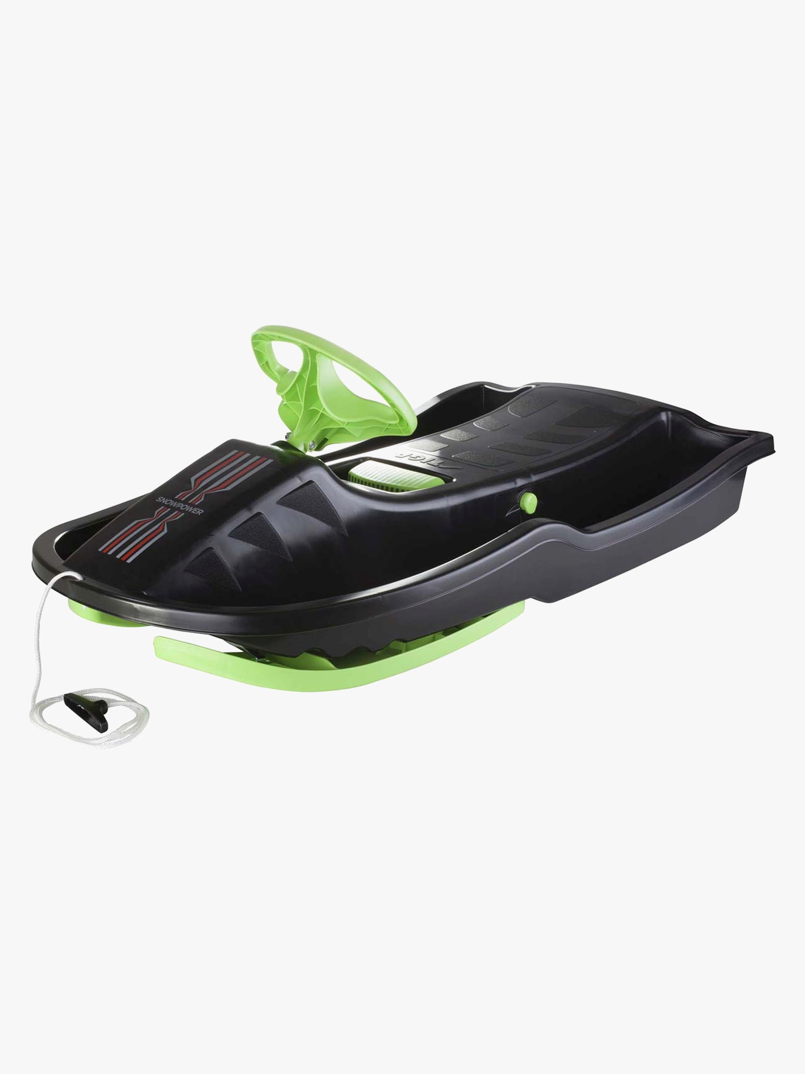 STIGA Lenkschlitten SnowPower mit Bremse, Schwarz/Grün