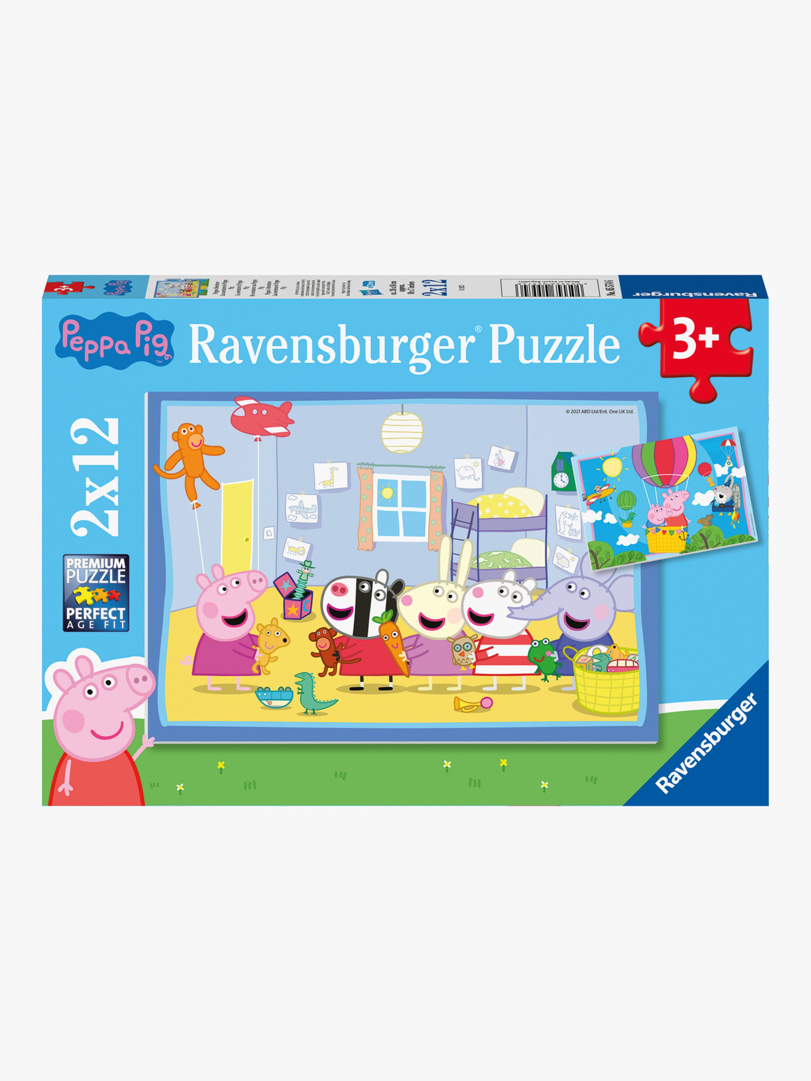 Puzzle Peppa Wutz 2x12 Teile