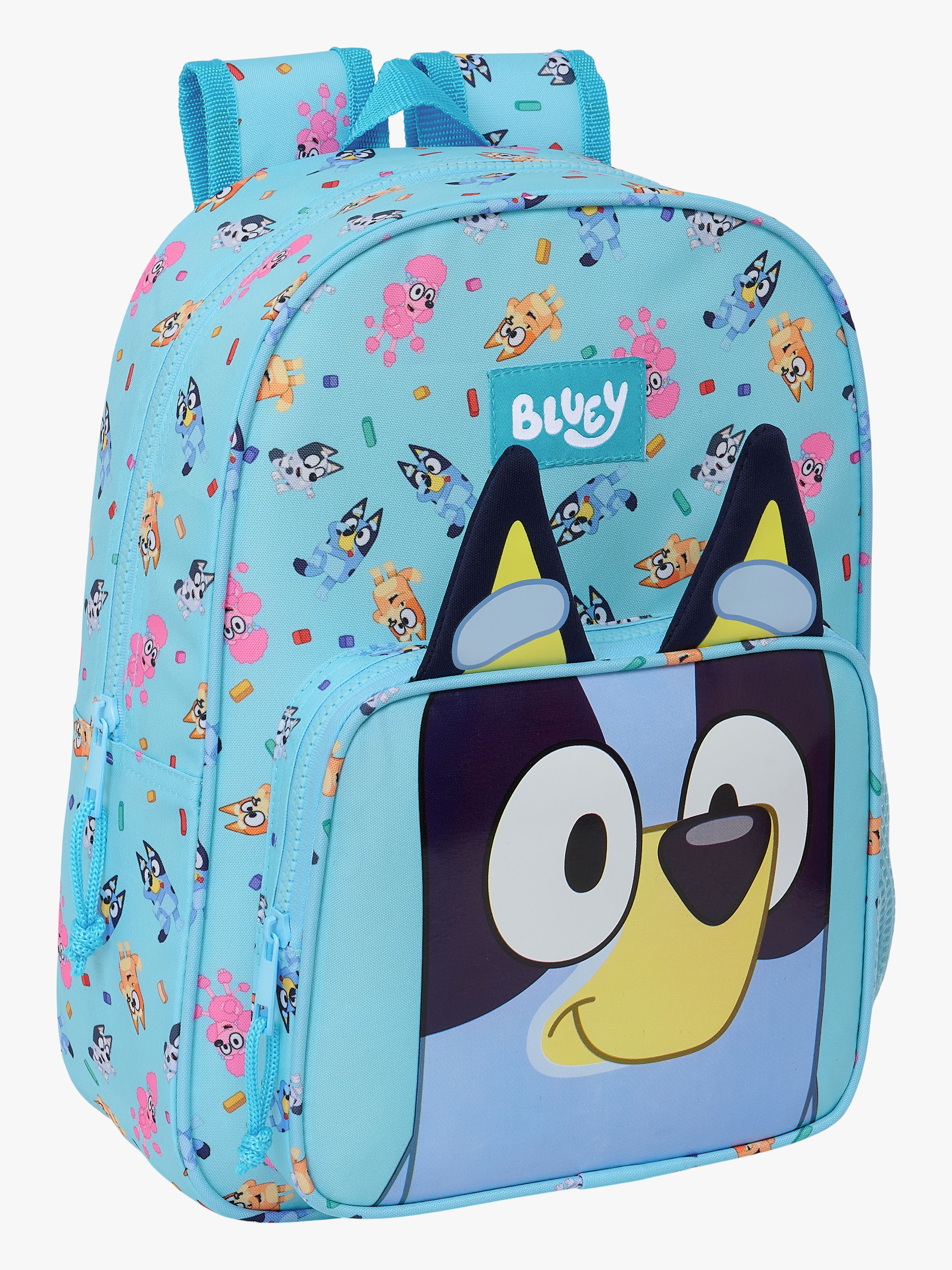 Bluey Small Kinder Rucksack 10L, Hellblau
