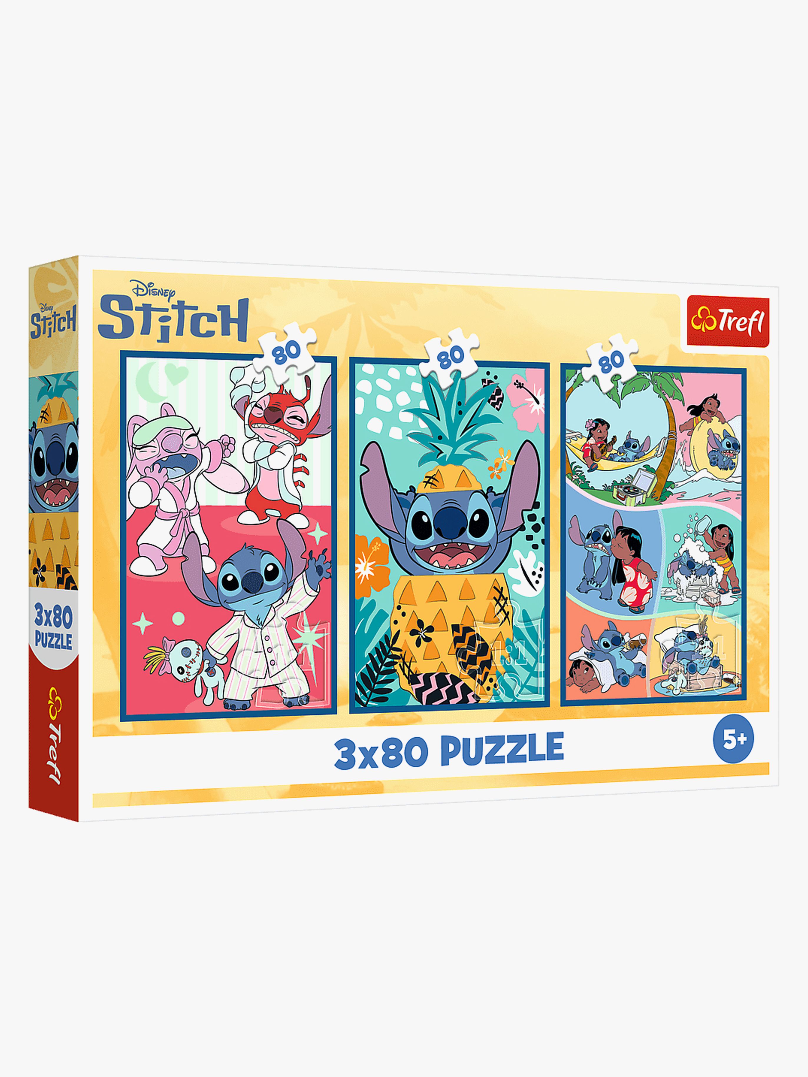 Lilo & Stitch Puzzles 3x80 Teile