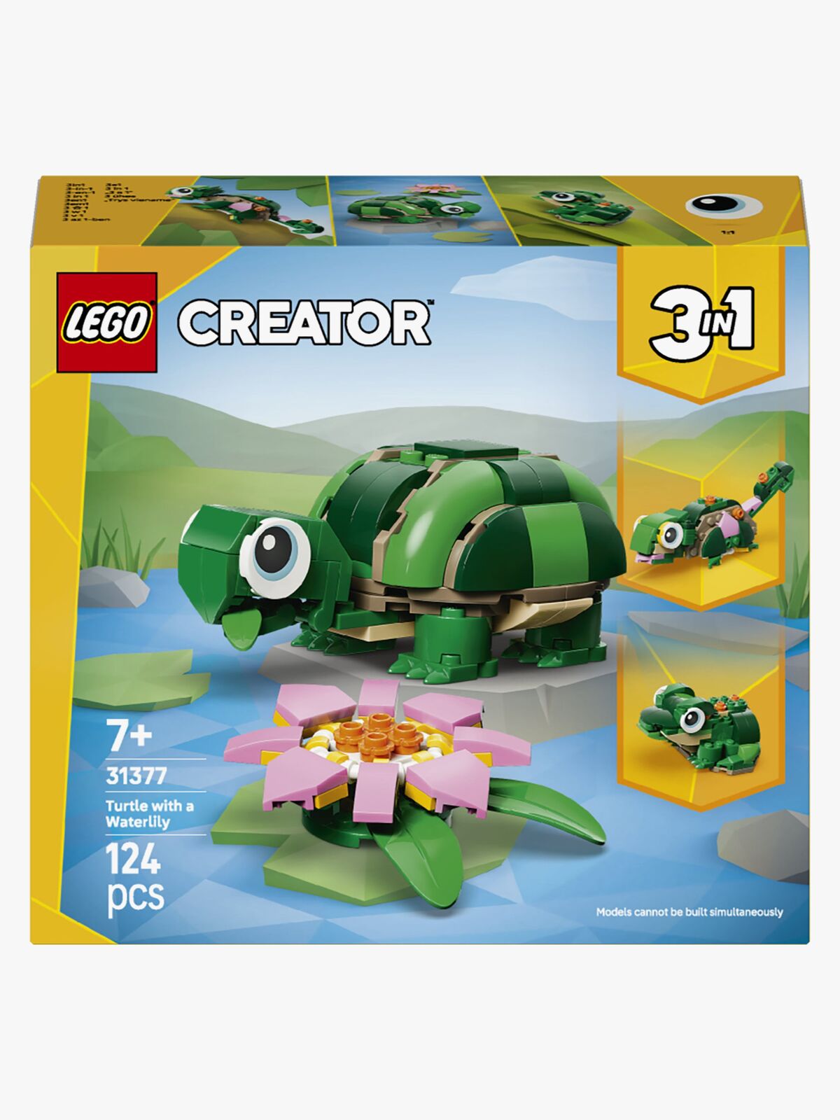 LEGO Creator 31377 Schildkröte mit Seerose