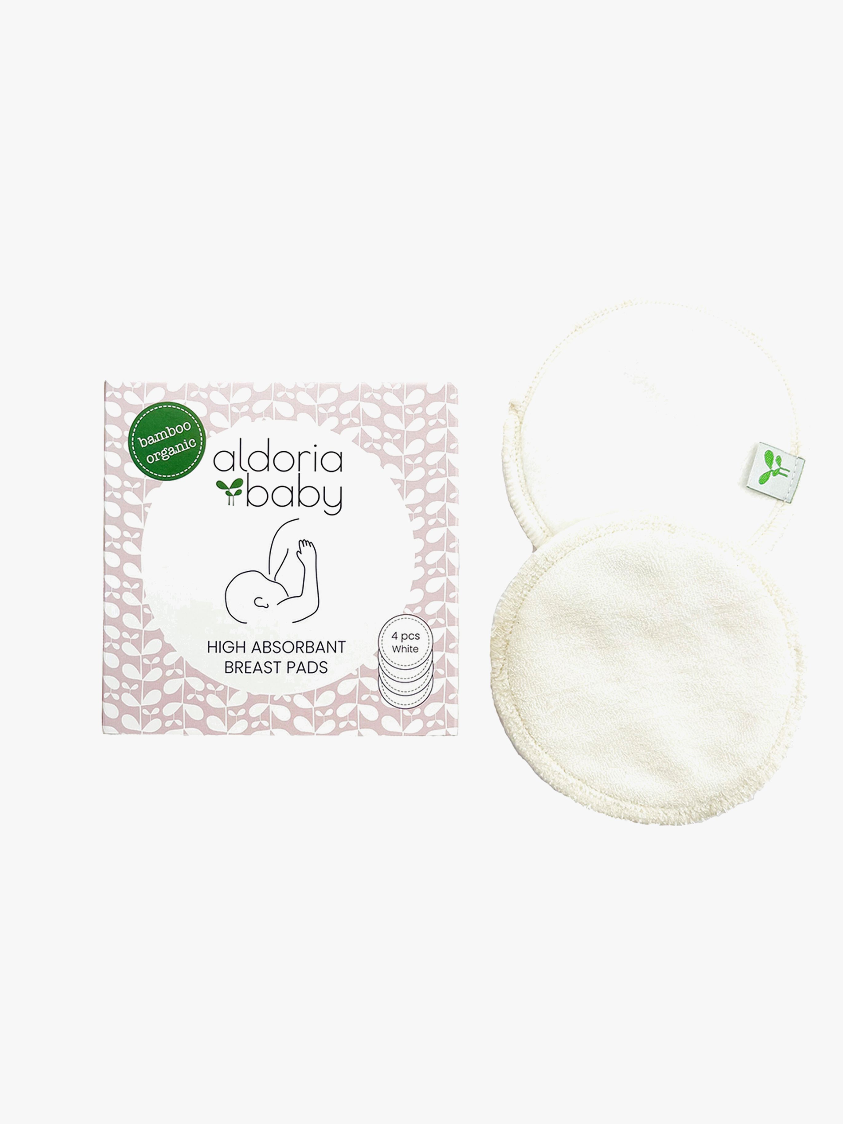 Aldoria Baby High Absorbant Stilleinlagen 4er-Pack, Weiß
