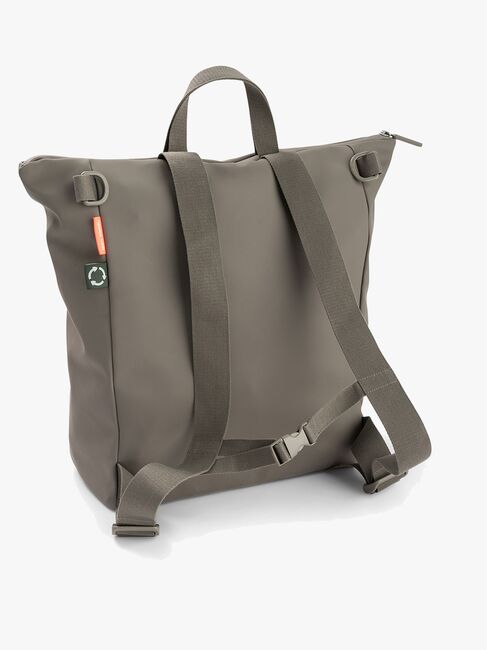 Done By Deer Wickeltasche Rucksack, Taupe