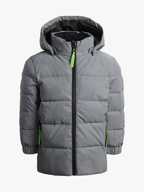Nordbjørn Saturnus Reflektierende Winterjacke, Camo Silver