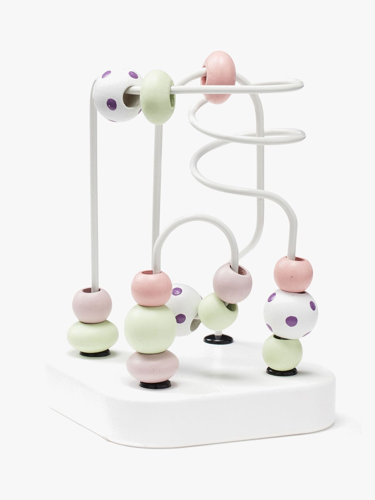 Kids Concept Edvin Kugelbahn Mini, Weiß