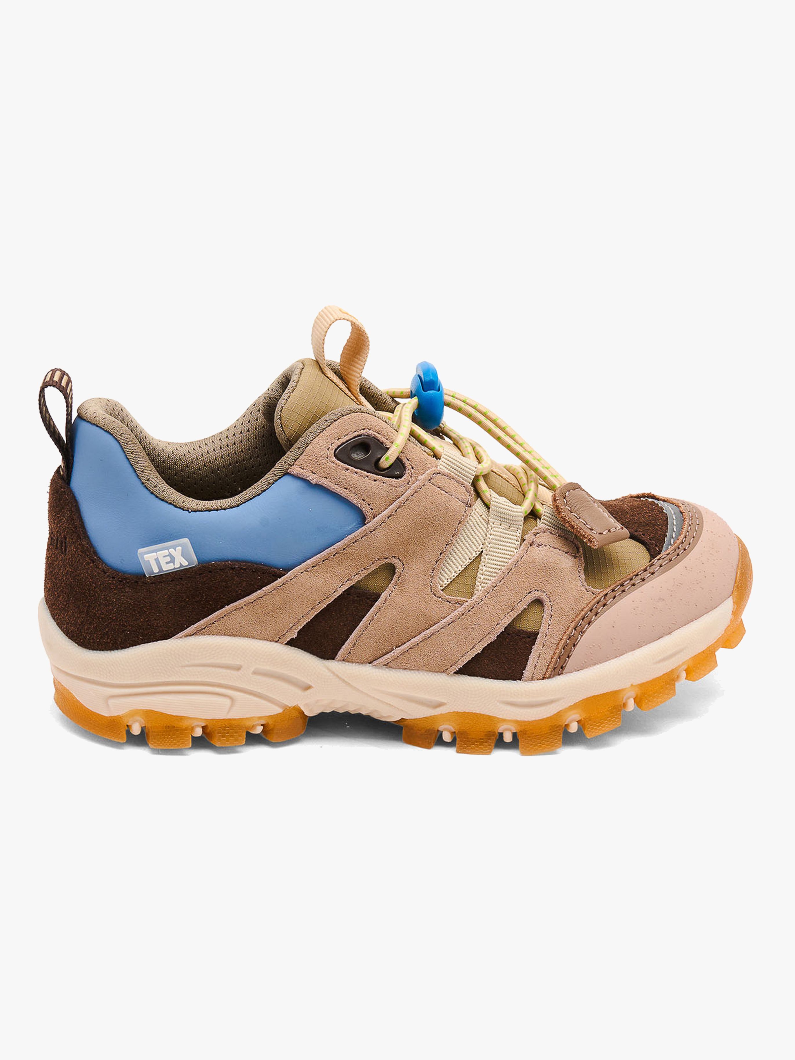 Pilou TEX Kinder Sneaker, Cacao, 35, Kinderschuhe