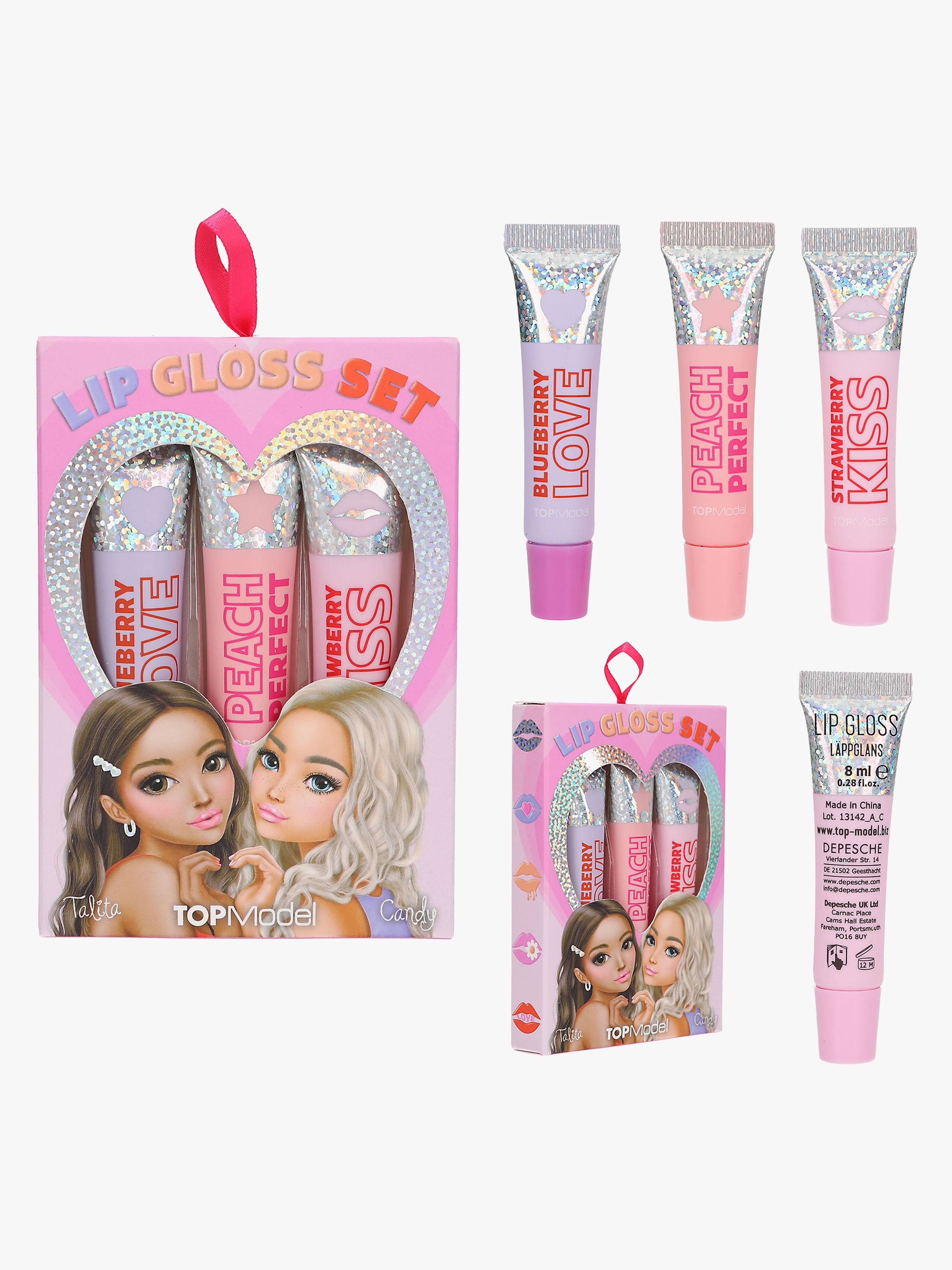 TOPModel Beauty And Me Lipgloss 3er-Pack