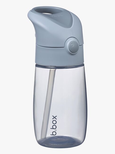 b.box Trinkflasche 380 ml mit Trinkhalm, Chill out