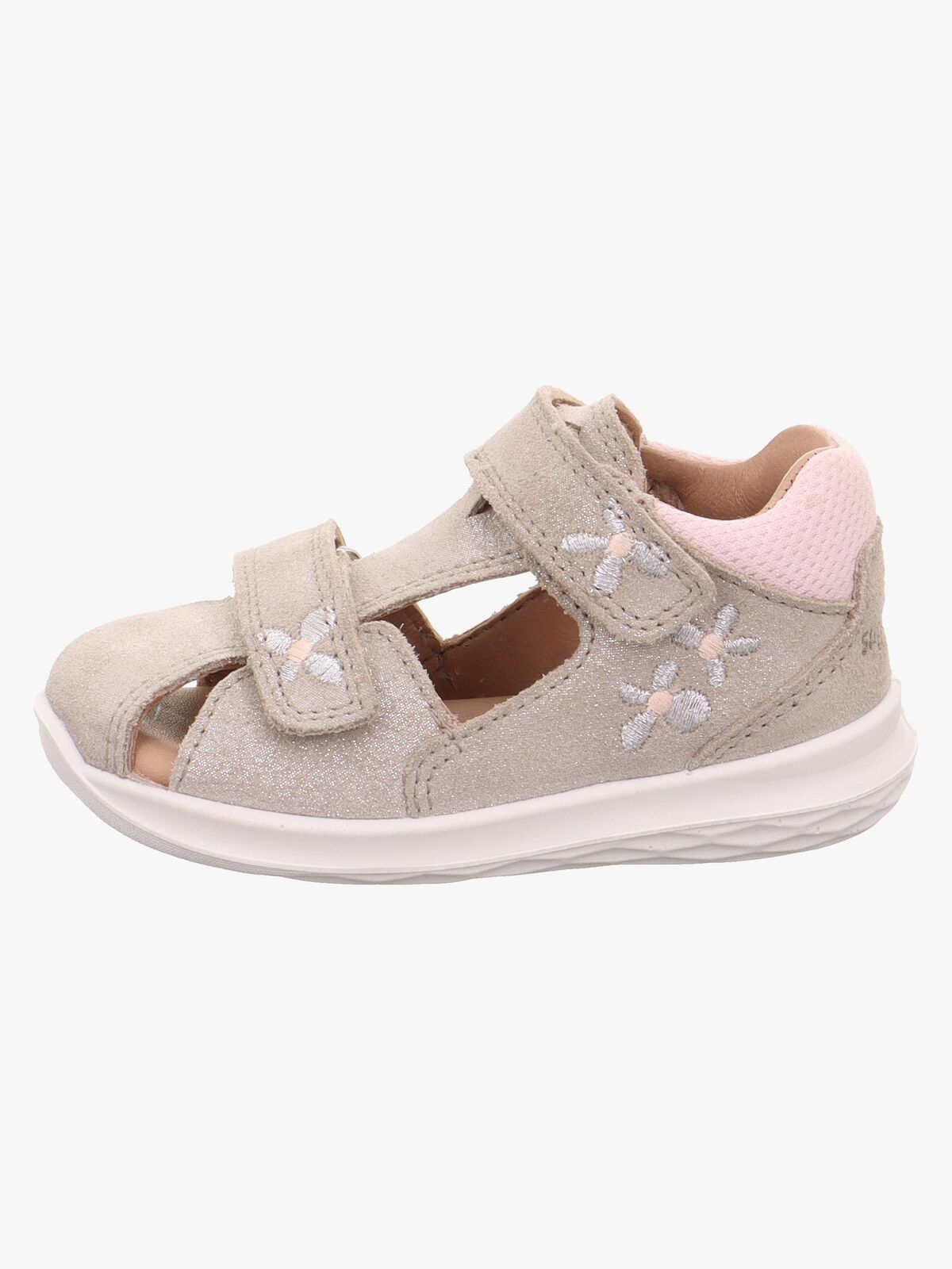 Superfit Bumblebee Sandalen, Beige/Pink